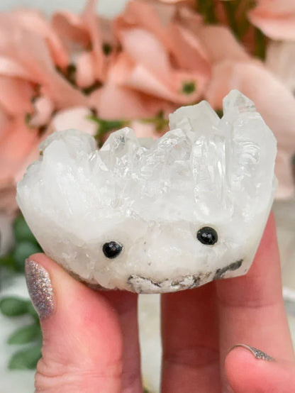 Quartz & Amethyst Hedgehogs