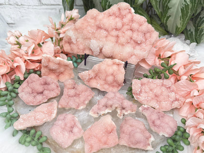 Indian Pink Druzy Quartz