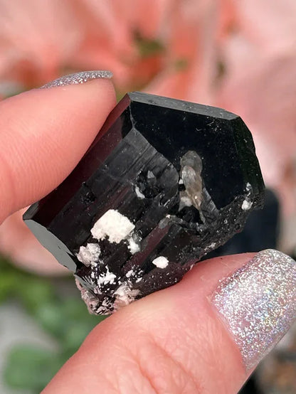Namibia Black Tourmaline Points
