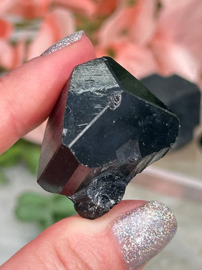 Namibia Black Tourmaline Points