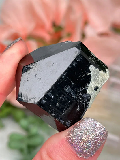 Namibia Black Tourmaline Points