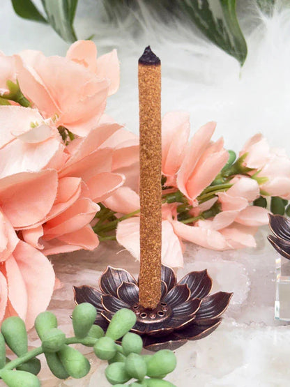 Lotus Metal Incense Holder