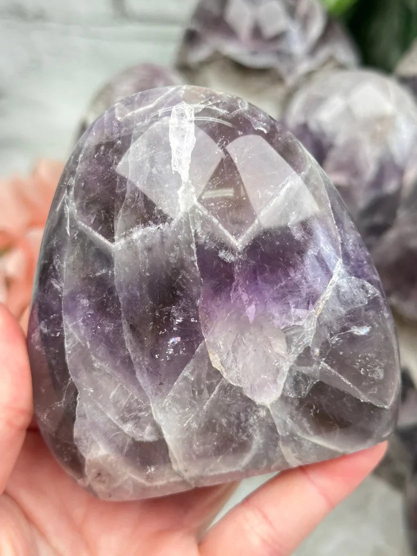 Chevron Amethyst Freeforms
