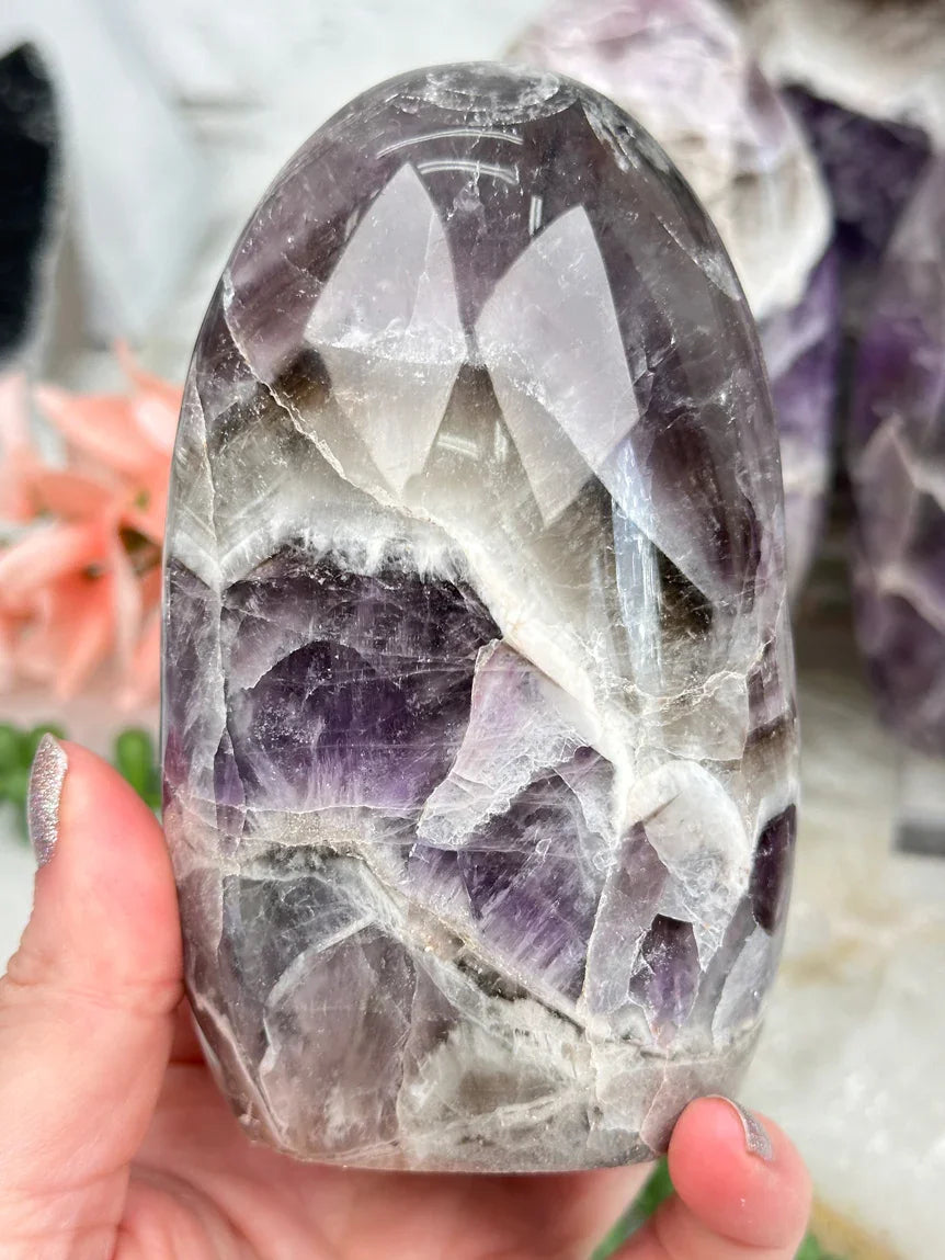 Chevron Amethyst Freeforms