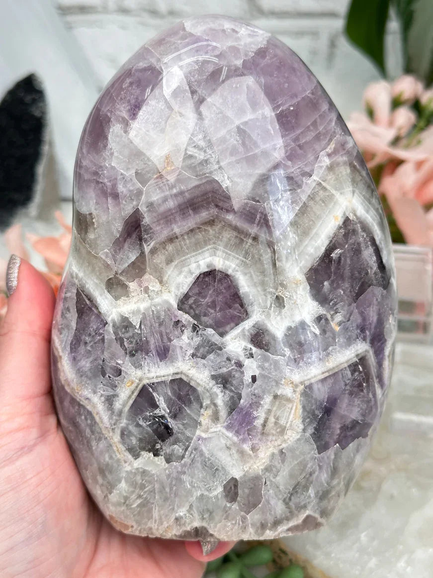 Chevron Amethyst Freeforms