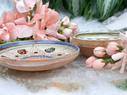 Small vintage clay bowls