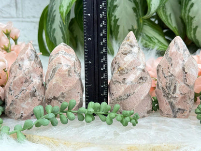 Peach Moonstone Flames