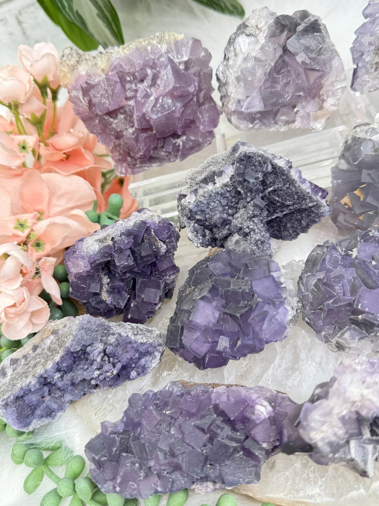 cubic-chinese-fluorite-clusters