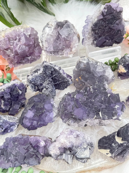 cubic-chinese-fluorite-clusters