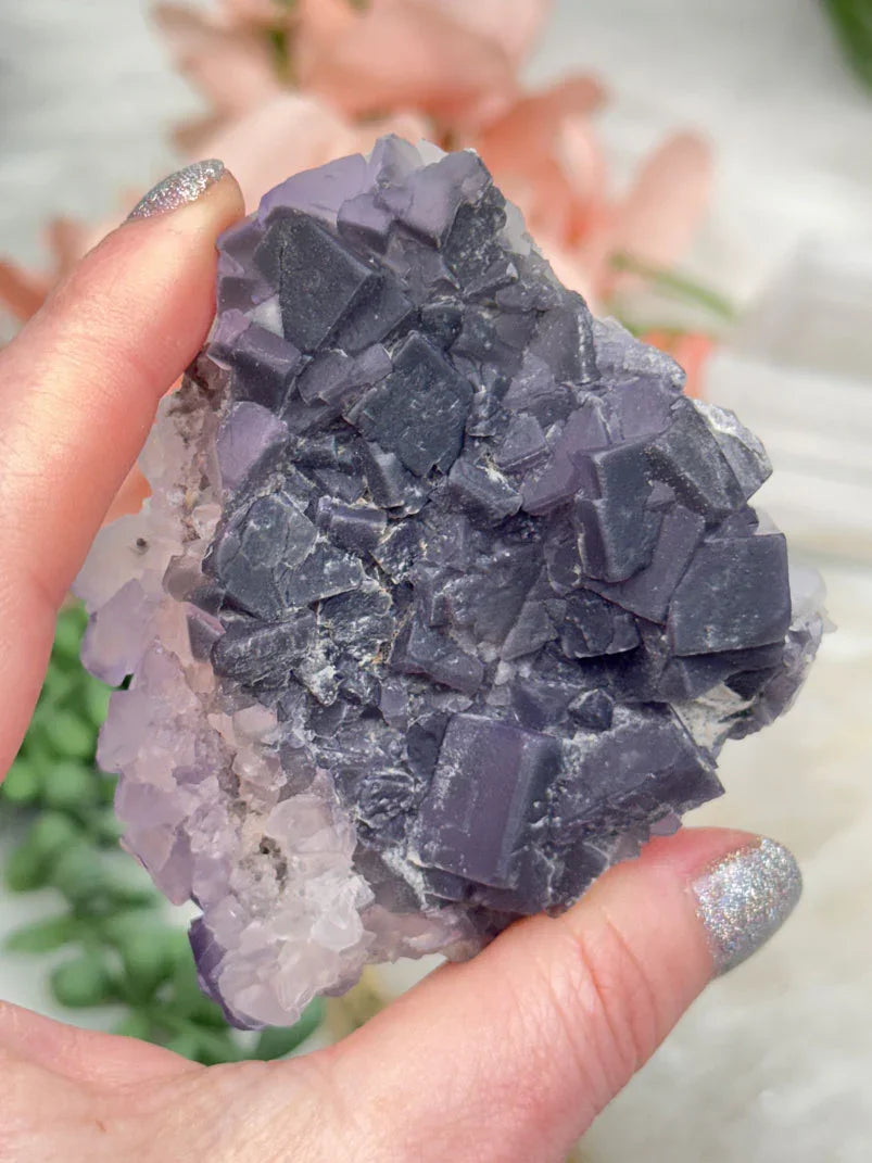 cubic-chinese-fluorite-clusters