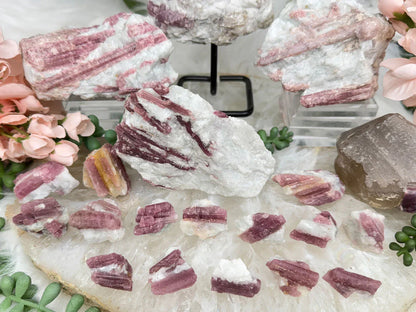 Pink Tourmaline Crystals