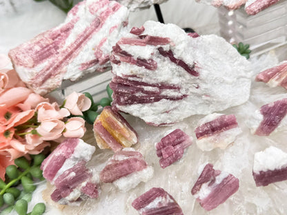 Pink Tourmaline Crystals