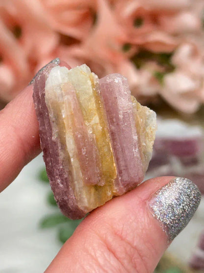 Pink Tourmaline Crystals
