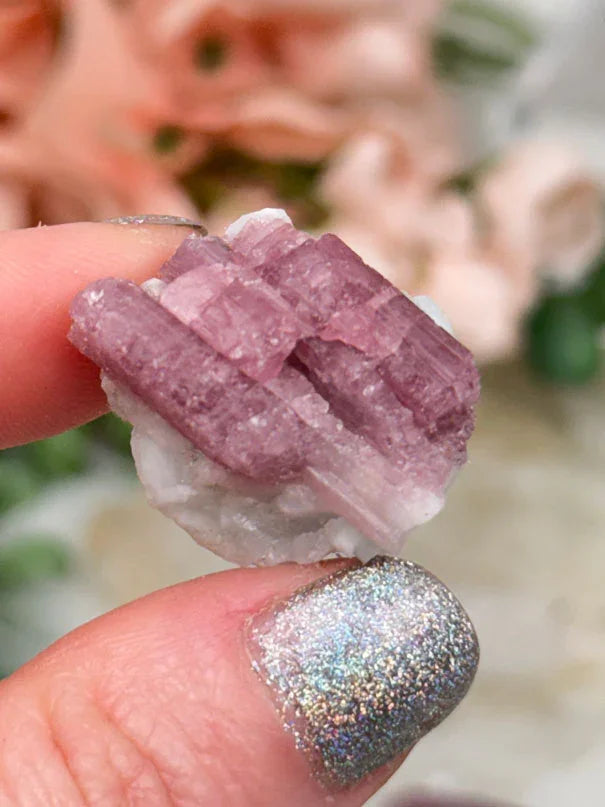 pink-tourmaline-in-smoky-quartz