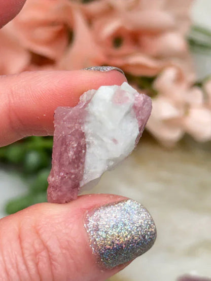 Pink Tourmaline Crystals