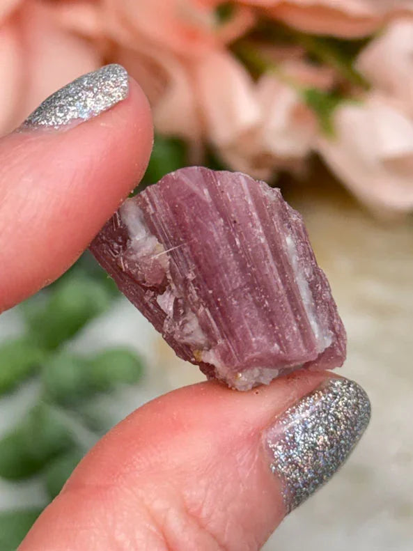 Pink Tourmaline Crystals