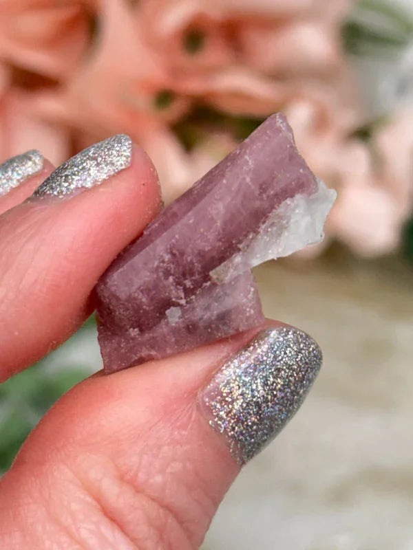 Pink Tourmaline Crystals