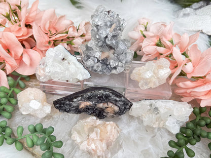 Apophyllite Heulandite Clusters