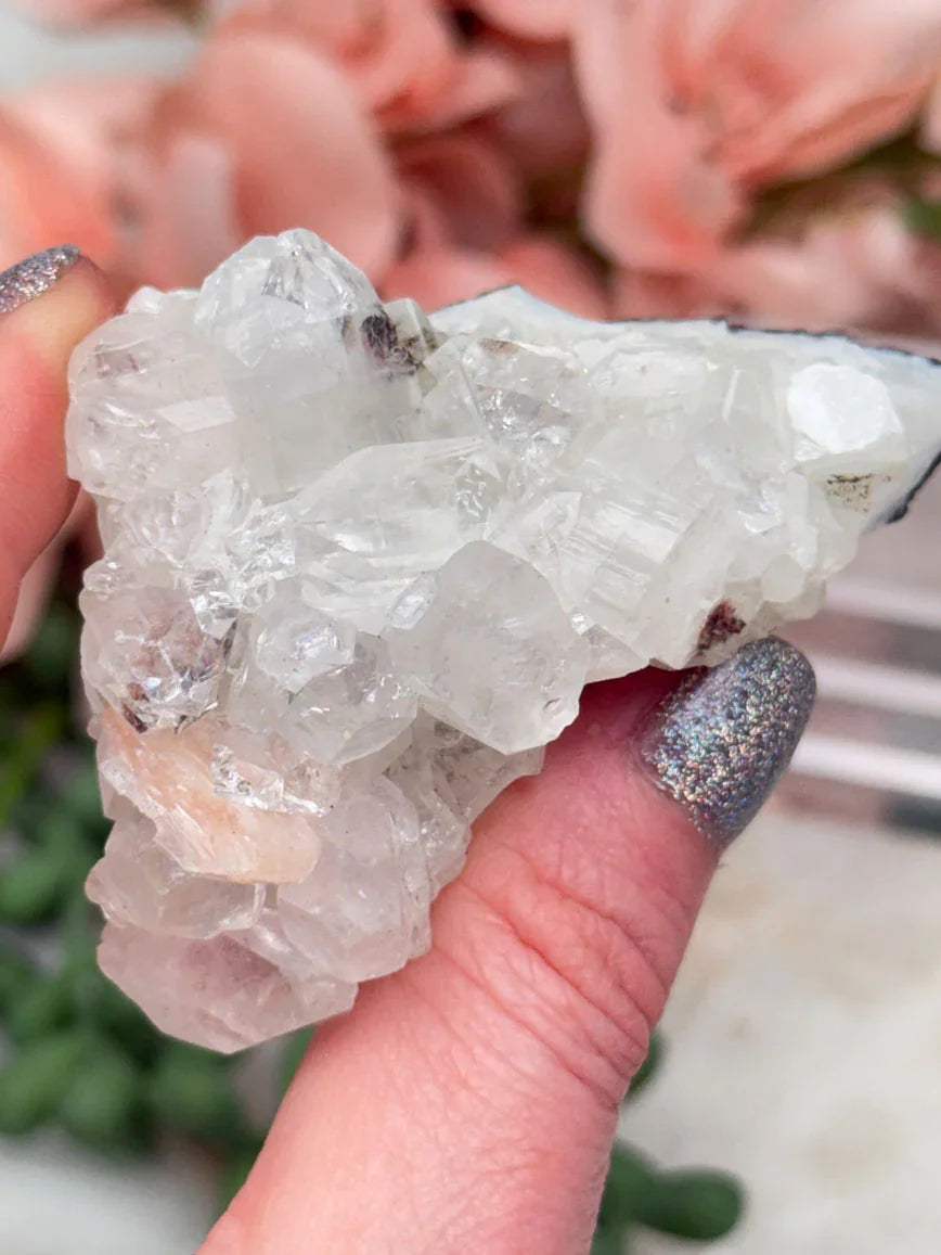 Apophyllite Heulandite Clusters