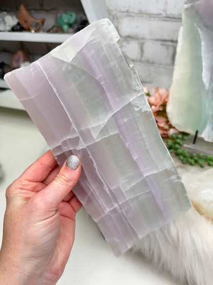 Purple Green Fluorite Slabs
