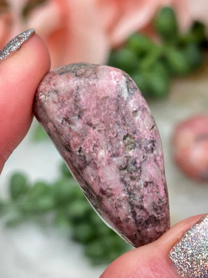 Cobalto Calcite Spheres & Tumbles