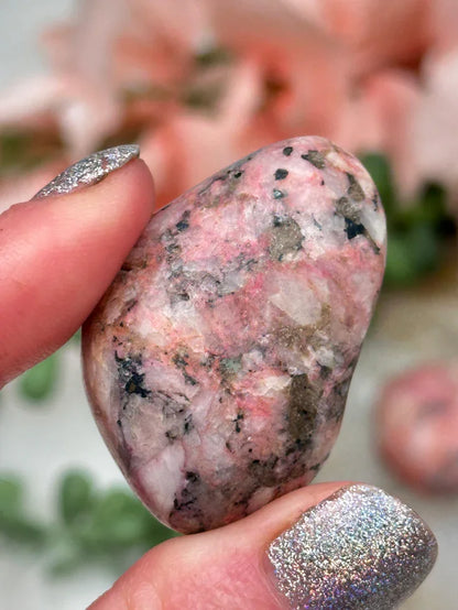 Cobalto Calcite Spheres & Tumbles