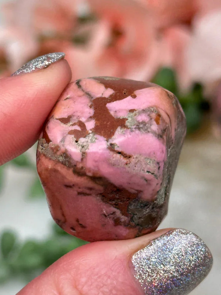 Cobalto Calcite Spheres & Tumbles