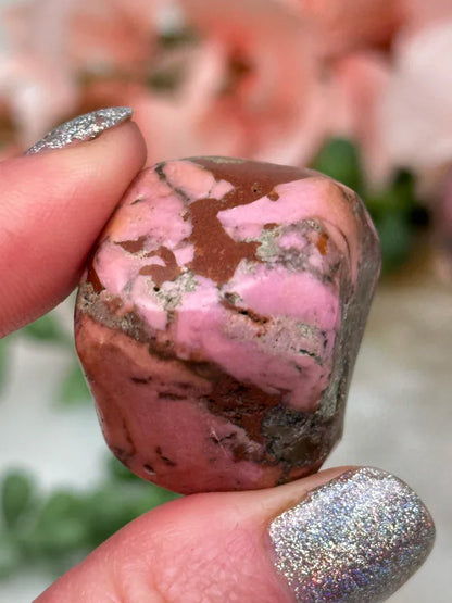 Cobalto Calcite Spheres & Tumbles