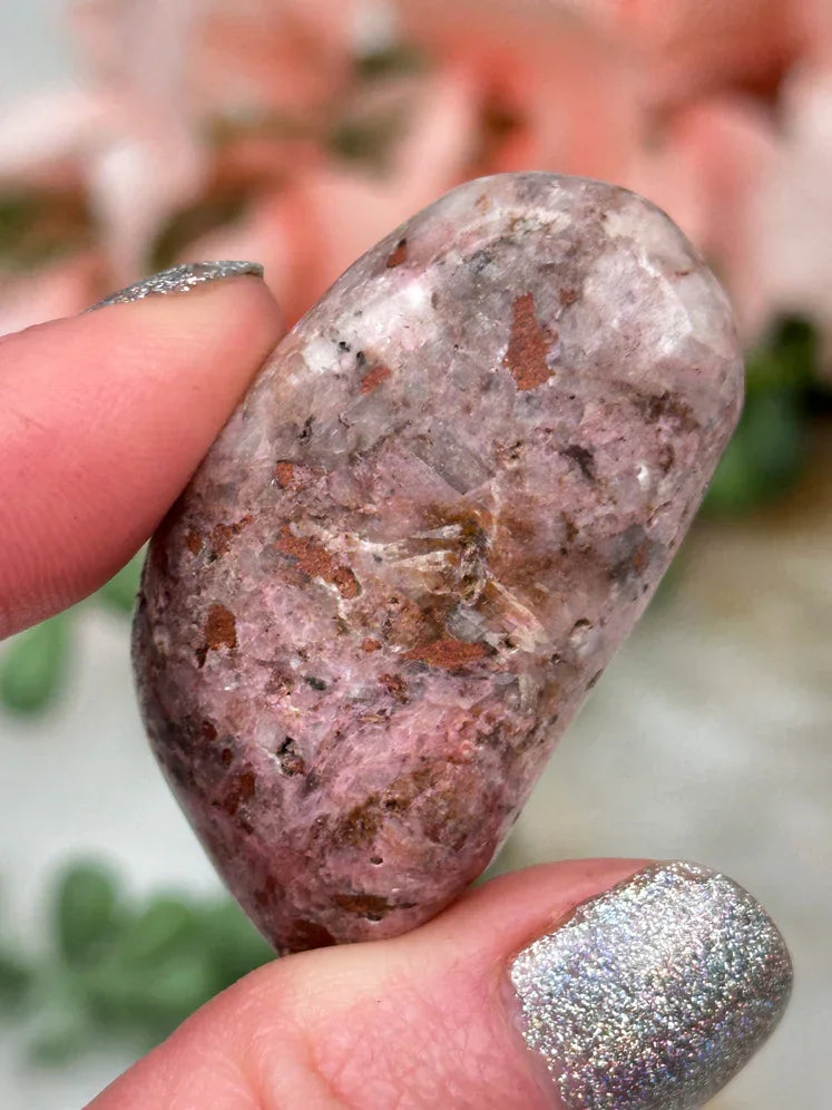 Cobalto Calcite Spheres & Tumbles