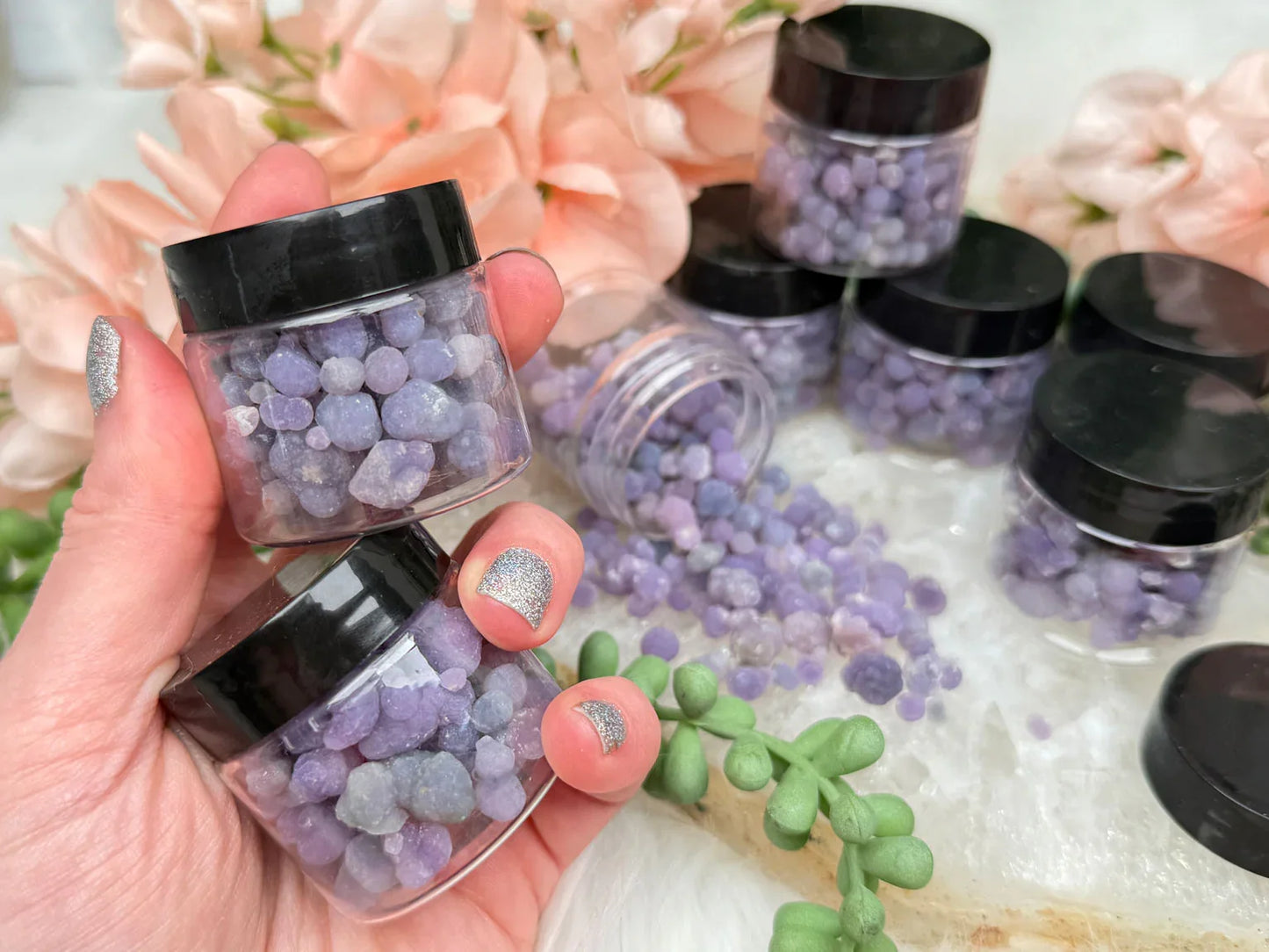 purple-grape-agate-balls