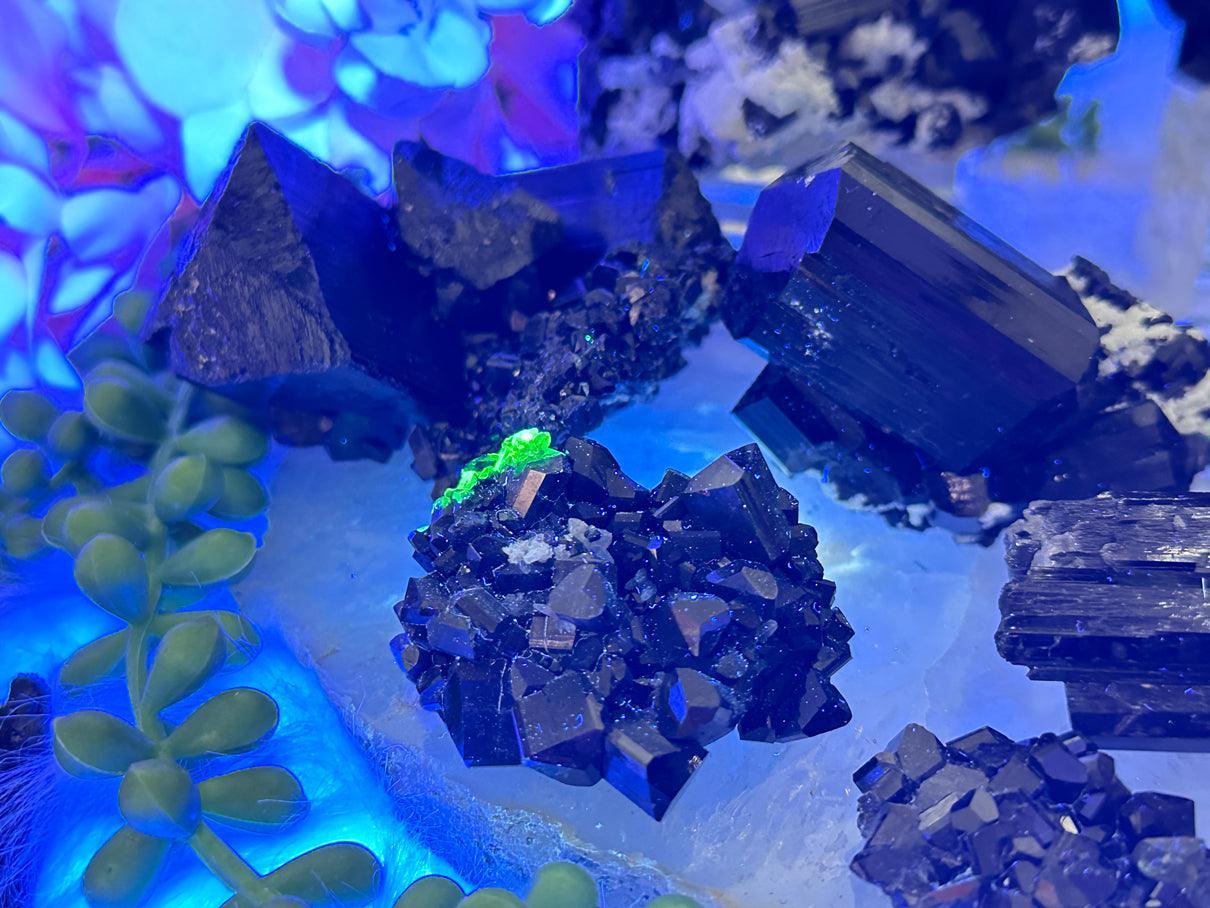 Black Schorl Tourmaline Clusters