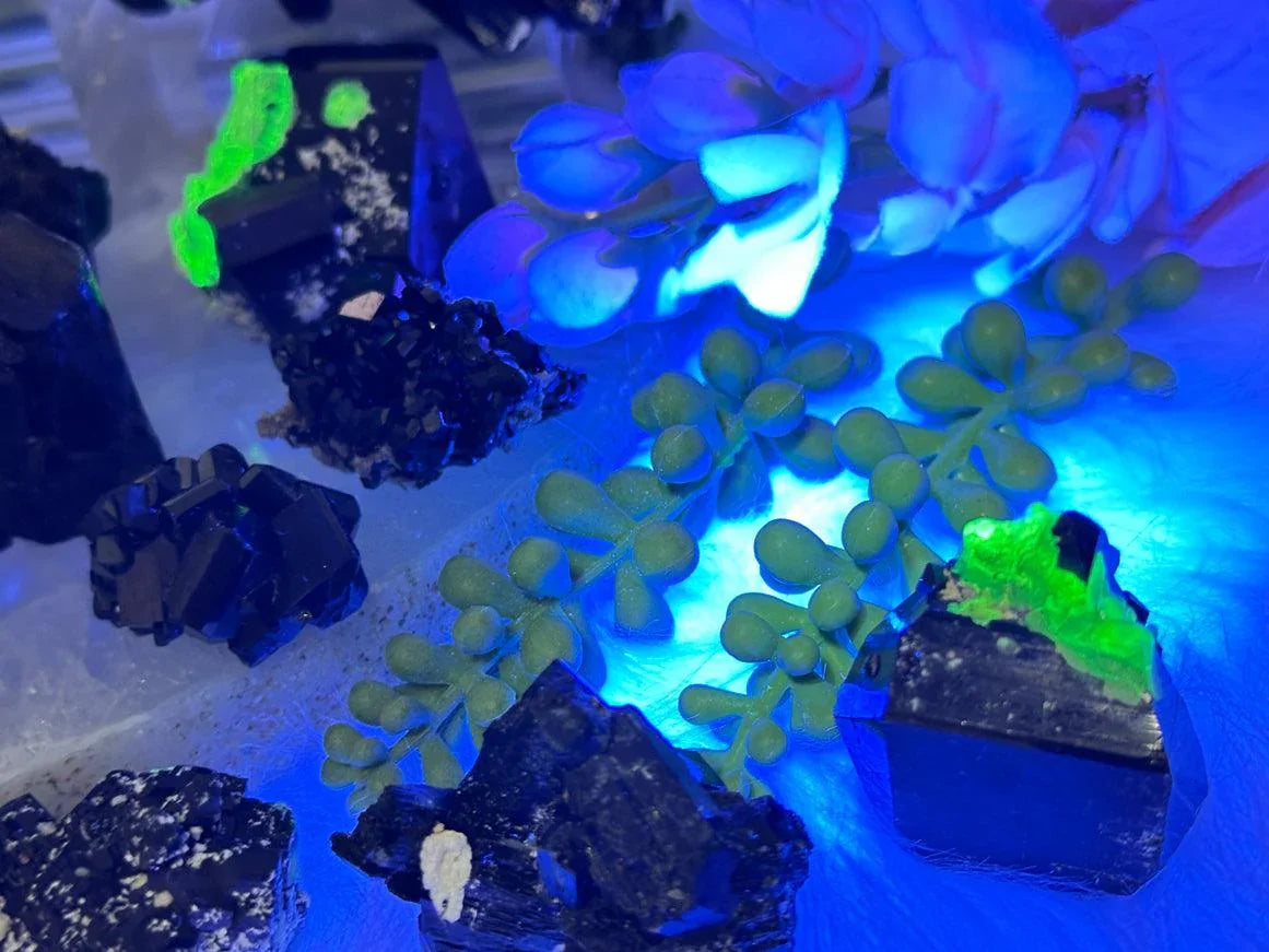 Black Schorl Tourmaline Clusters