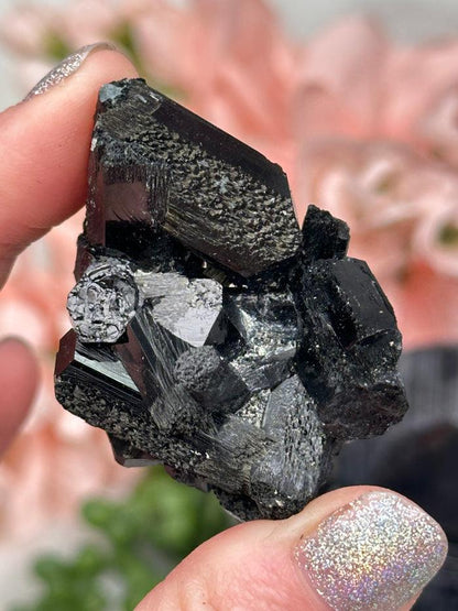 Black Schorl Tourmaline Clusters