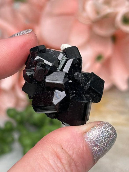 Black Schorl Tourmaline Clusters