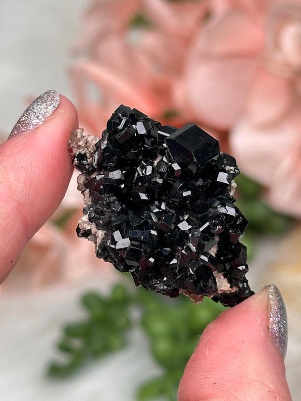 Black Schorl Tourmaline Clusters