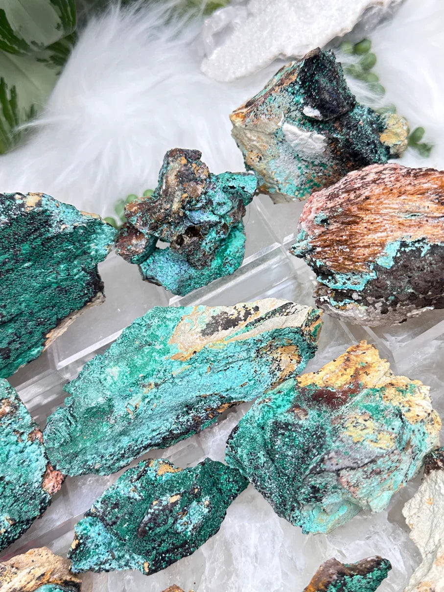 Morocco Malachite Chrysocolla