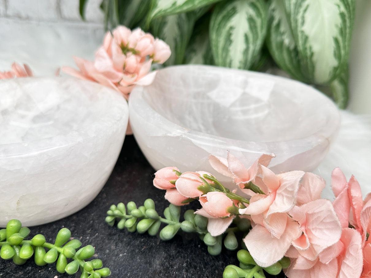 White Quartz Bowls