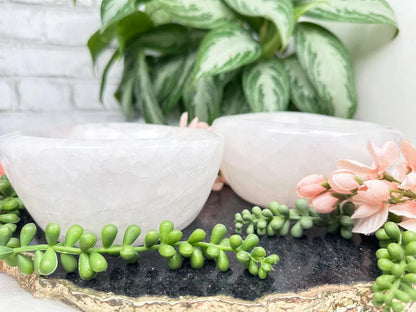 White Quartz Bowls