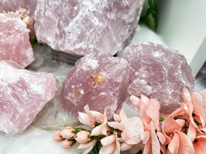 large-rose-quartz-crystals