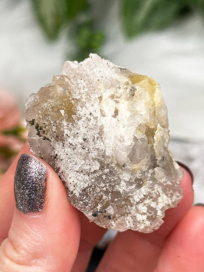 Moroccan Quartz Calcite Clusters