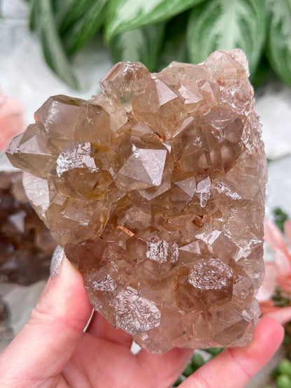 Smoky Quartz Clusters