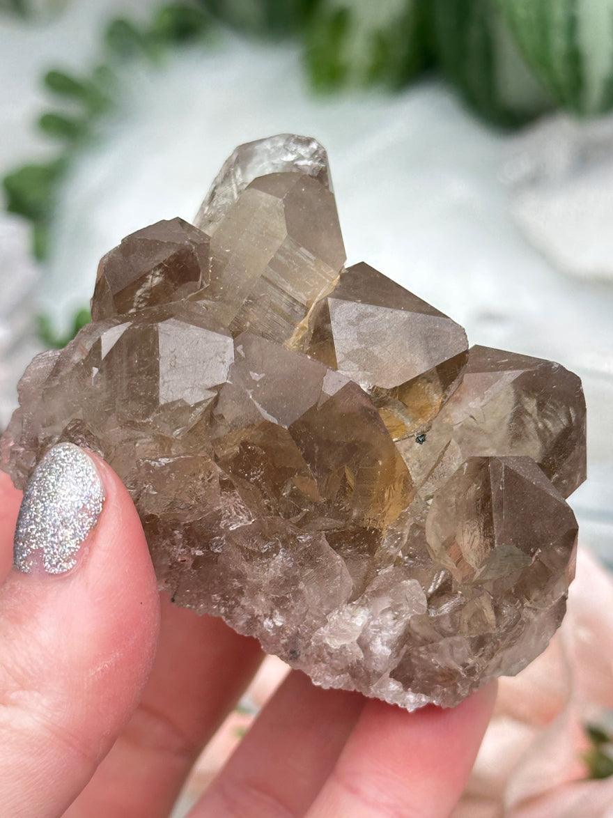 Smoky Quartz Clusters