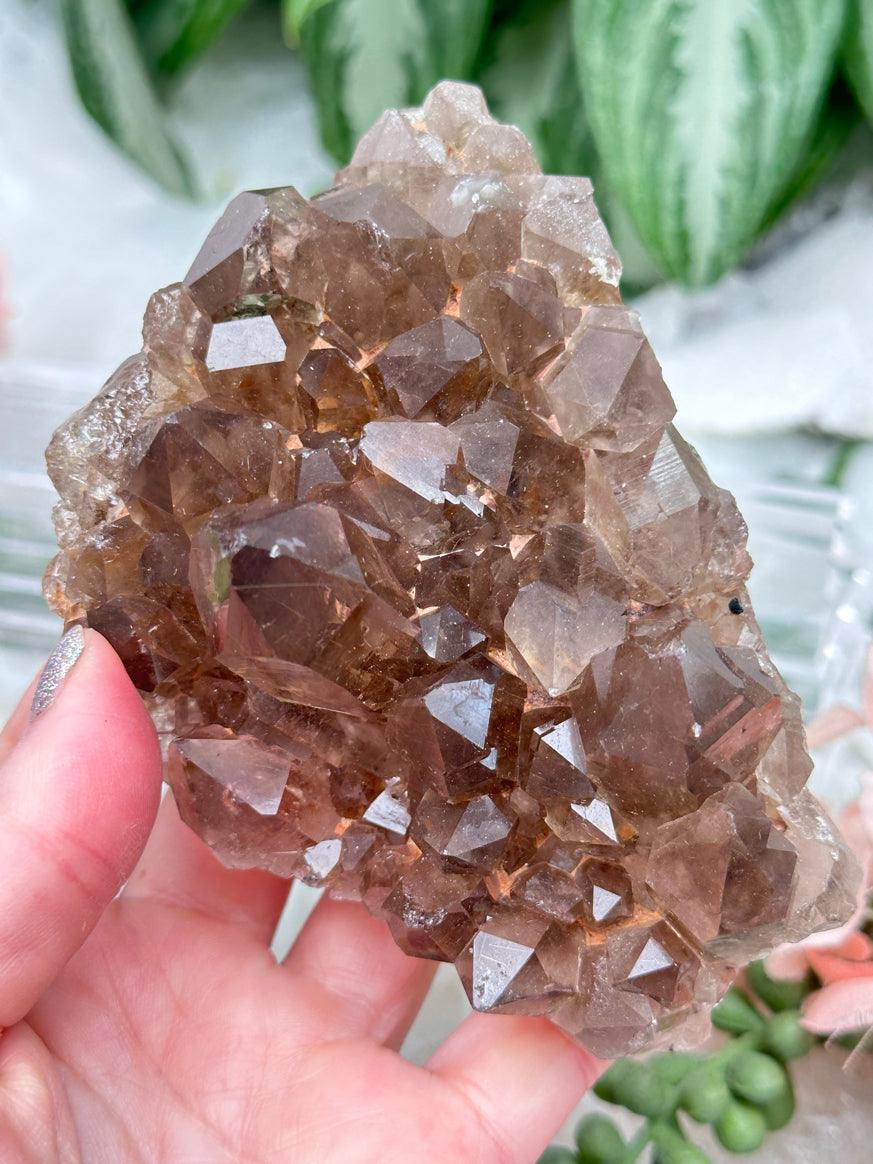 Smoky Quartz Clusters