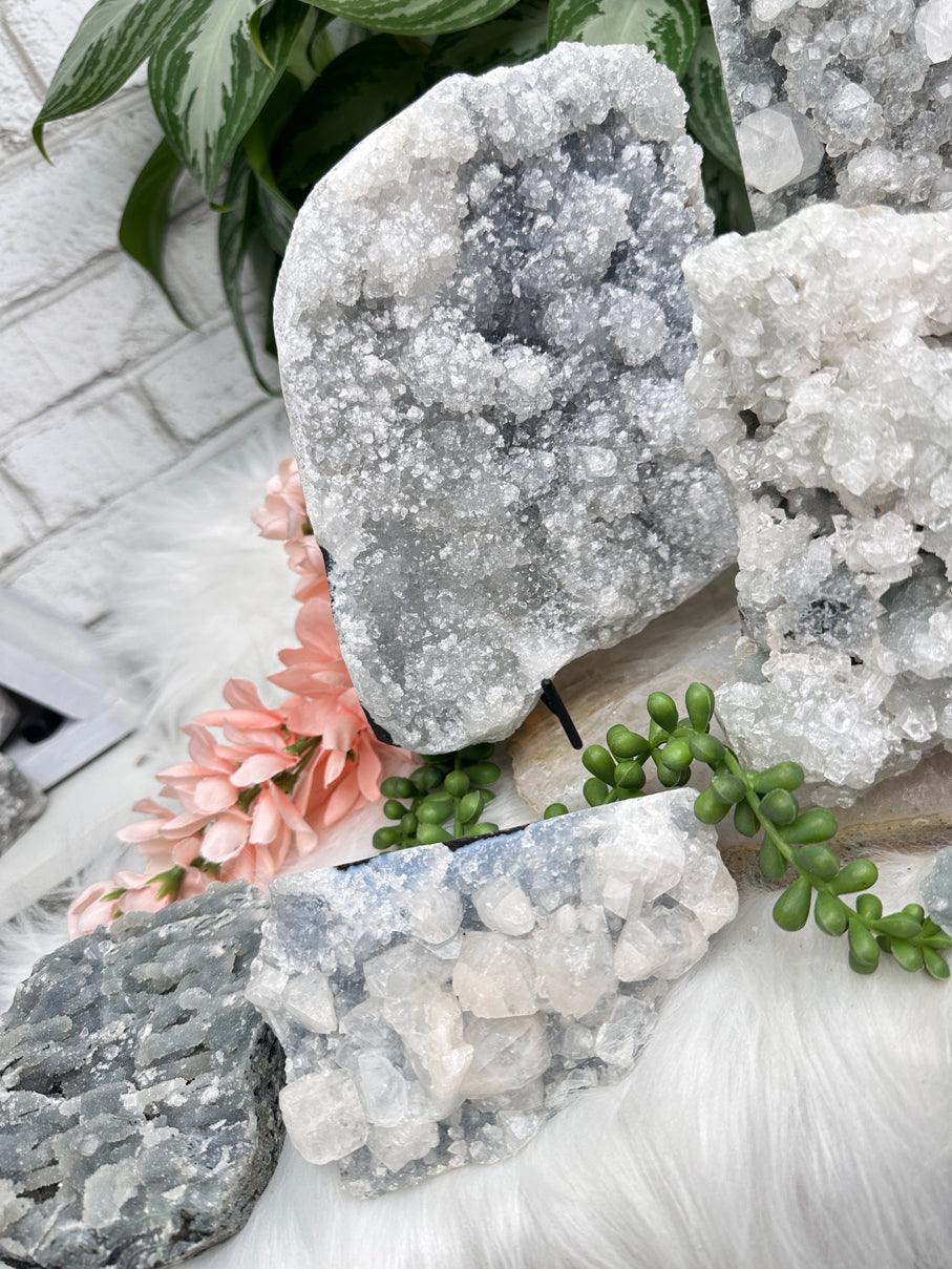 Gray Apophyllite & Chalcedony