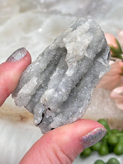 Gray Apophyllite & Chalcedony