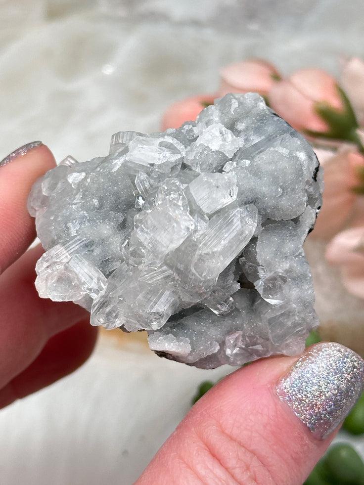 Gray Apophyllite & Chalcedony