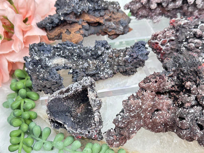 mexican-black-red-calcite-crystal-clusters