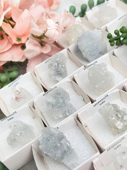 Apophyllite Specimen Box