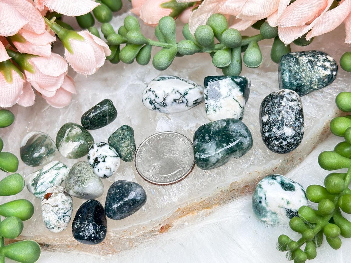green-white-moss-agate-tumbles