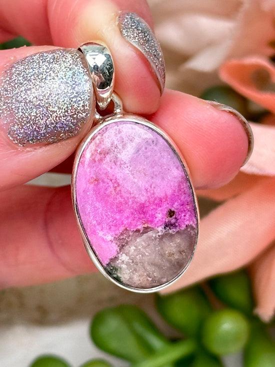 azurite-cobalto-calcite-pendant